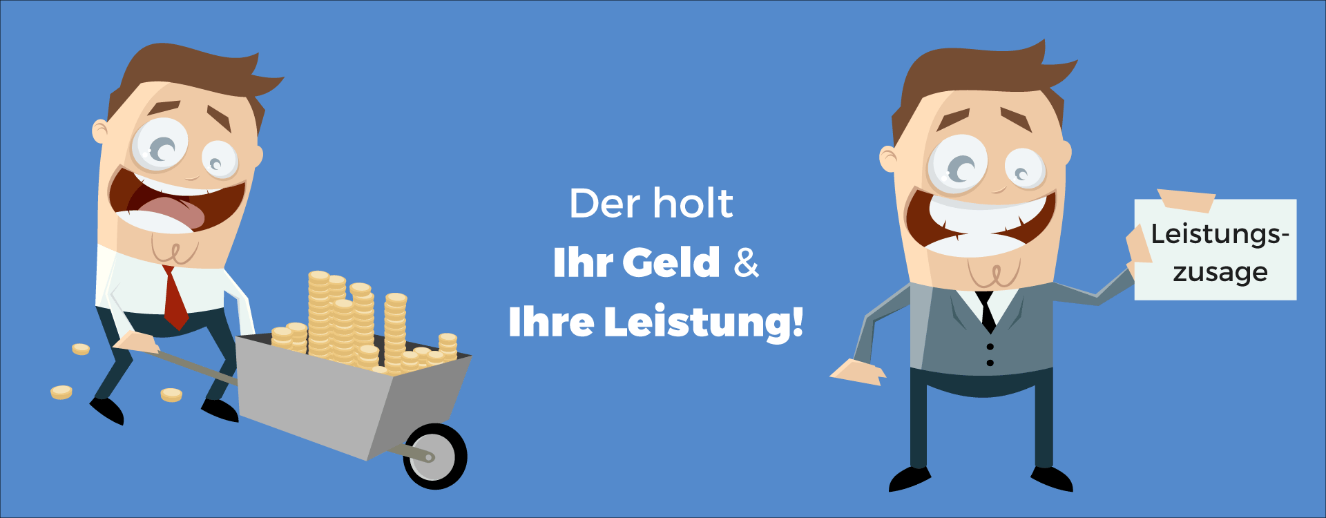Leistungsfall, Schadenmeldung BU, Leistungszusage